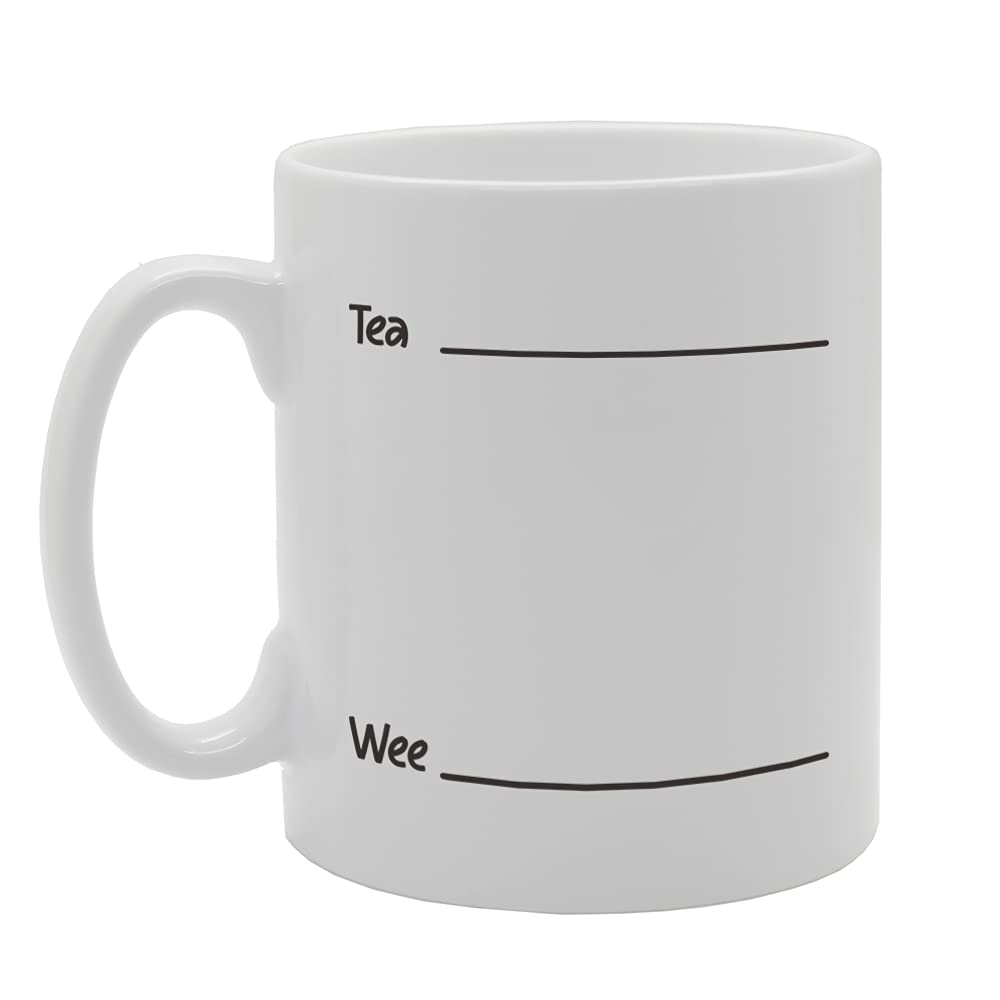 Tea ___ Wee ___ Tea   Printed Tea Coffee Ceramic  Mg5313 - Funny Printed Coffee Mug - Great Gift Idea