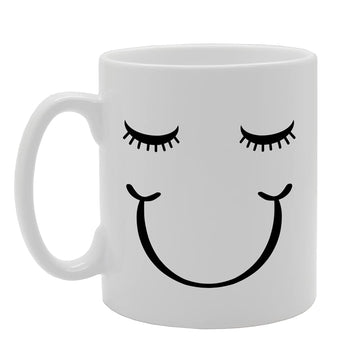Mrs Smile   Printed Tea Coffee Ceramic  Mg5235 - Funny Printed Coffee Mug - Great Gift Idea