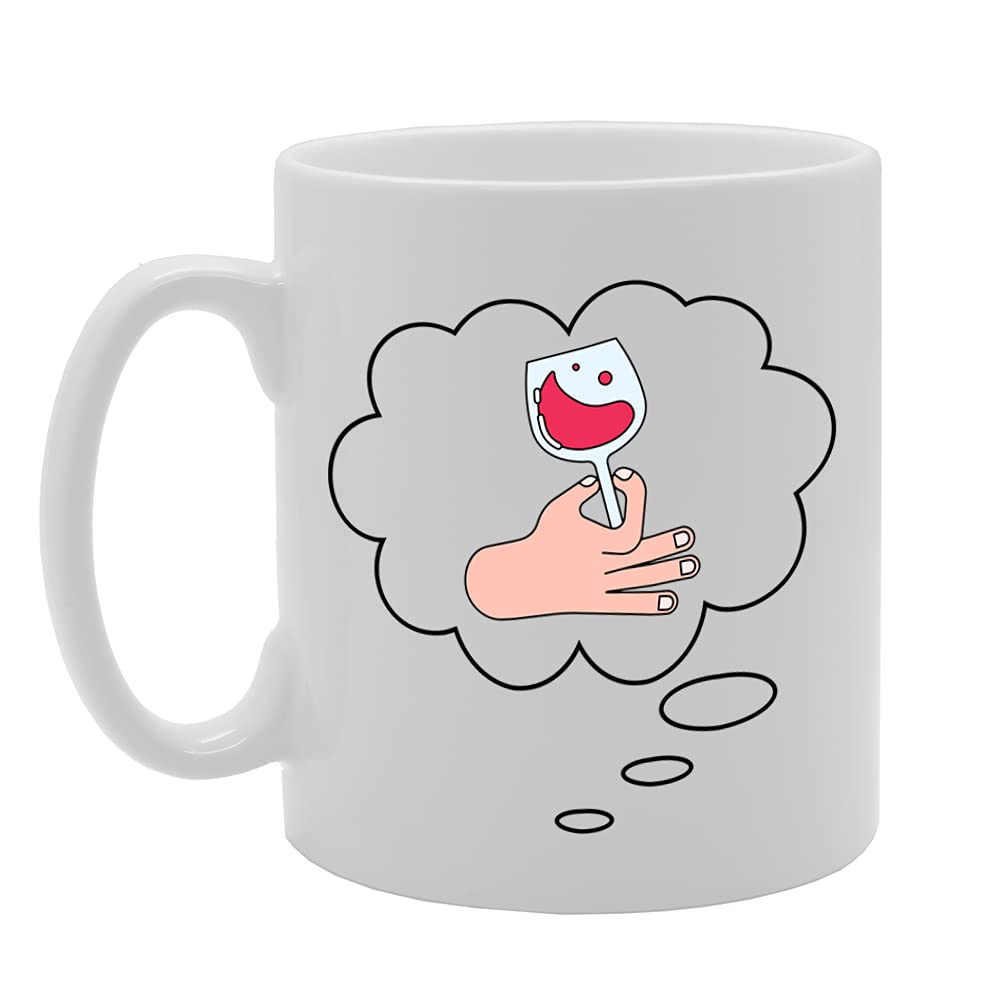 Wine   Printed Tea Coffee Ceramic  Mg5256 - Funny Printed Coffee Mug - Great Gift Idea