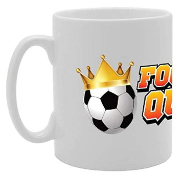 Football Queen   Printed Tea Coffee Ceramic  Mg2883 - Funny Printed Coffee Mug - Great Gift Idea