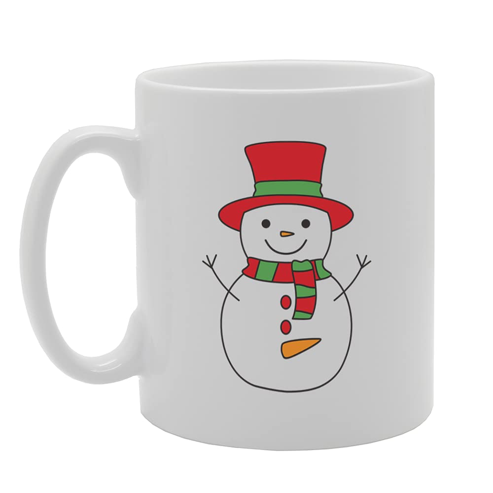 Snowman Tea   Printed Tea Coffee Ceramic  Mg5426 - Funny Printed Coffee Mug - Great Gift Idea