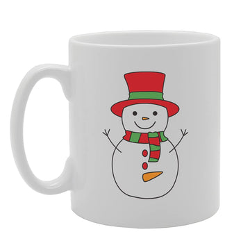 Snowman Tea   Printed Tea Coffee Ceramic  Mg5426 - Funny Printed Coffee Mug - Great Gift Idea