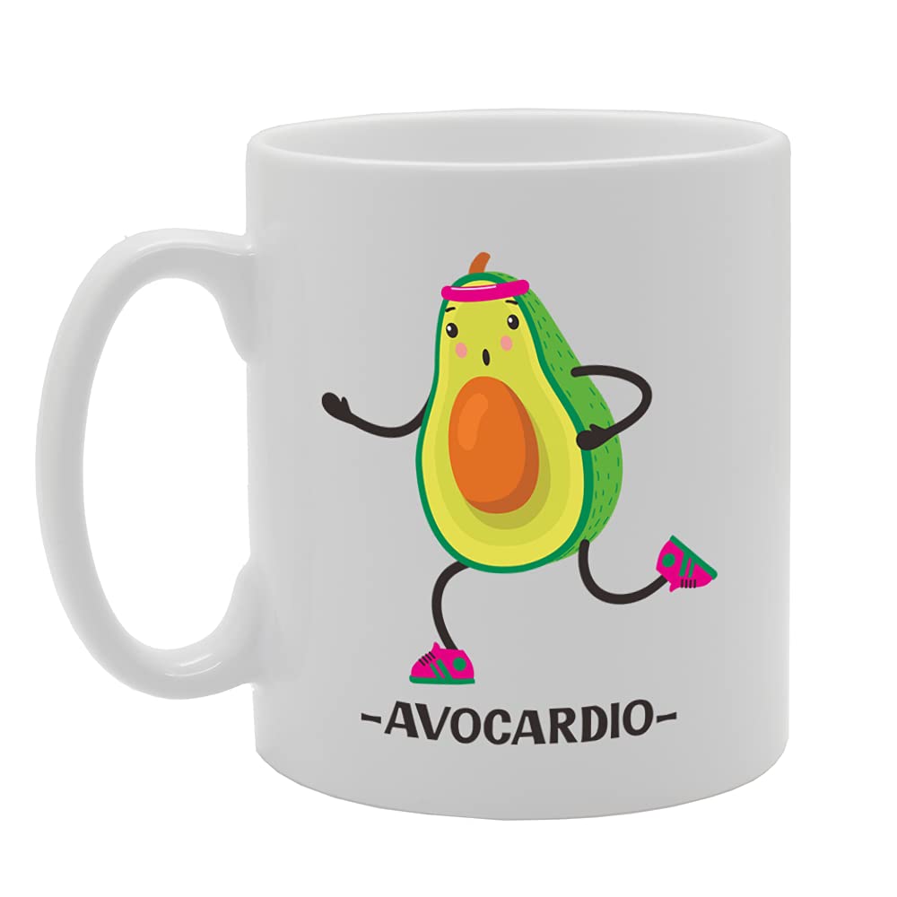 Avocardio   Printed Tea Coffee Ceramic  Mg5110 - Funny Printed Coffee Mug - Great Gift Idea