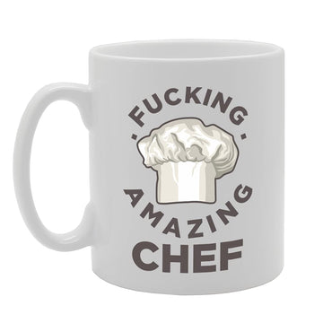 F**King Amazing Chef   Printed Tea Coffee Ceramic  Mg5232 - Funny Printed Coffee Mug - Great Gift Idea