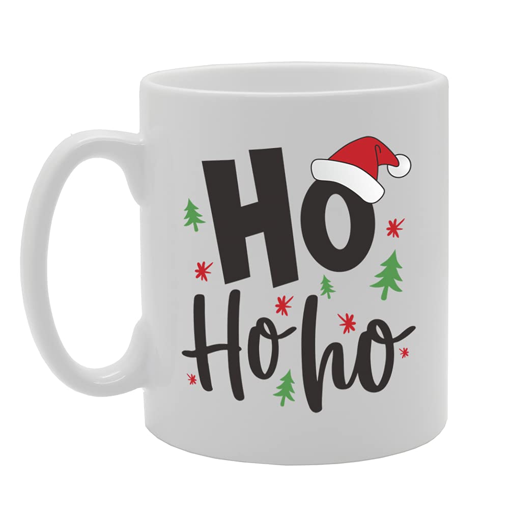 Ho Ho Ho Tea   Printed Tea Coffee Ceramic  Mg5441 - Funny Printed Coffee Mug - Great Gift Idea
