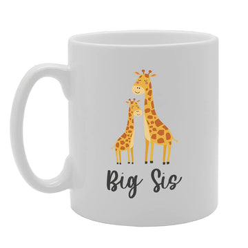Big Sis Tea   Printed Tea Coffee Ceramic  Mg5432 - Funny Printed Coffee Mug - Great Gift Idea