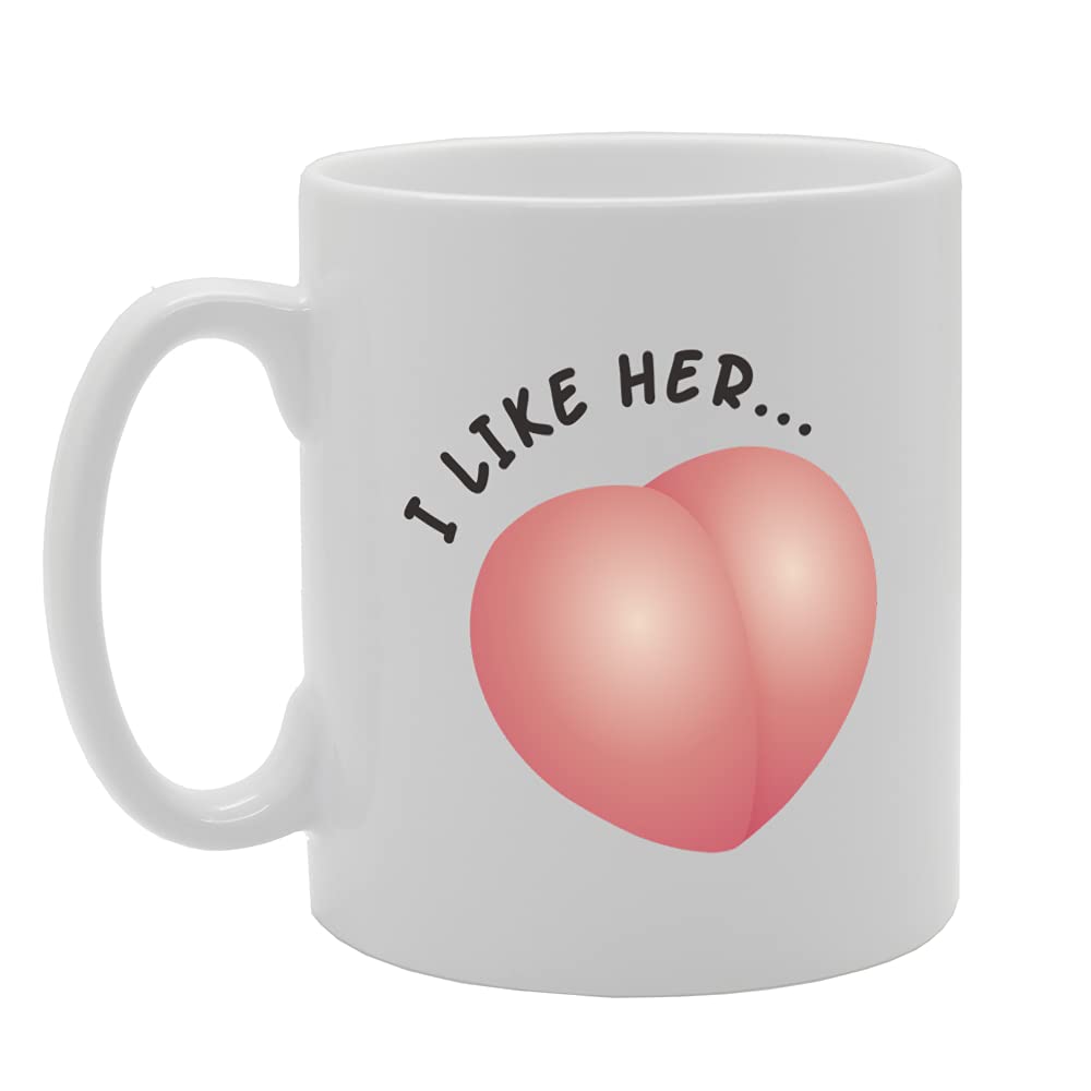 I Like Her... Tea   Printed Tea Coffee Ceramic  Mg5322 - Funny Printed Coffee Mug - Great Gift Idea