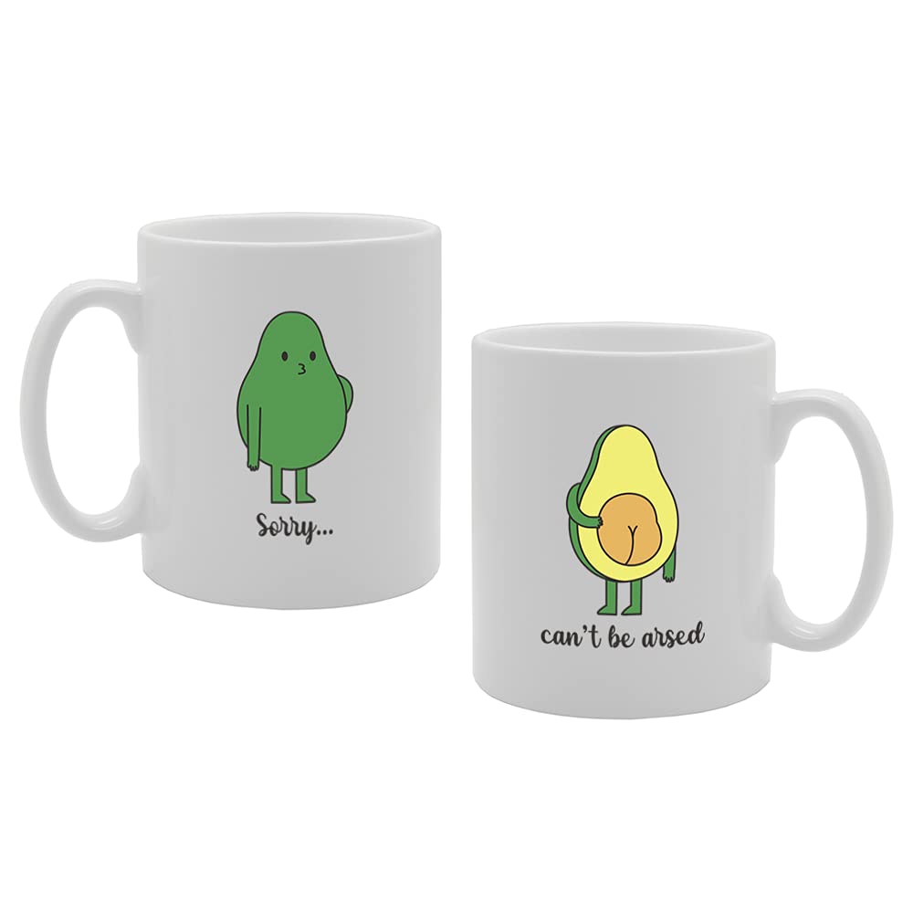 Sorry Can'T Be Arsed Tea   Printed Tea Coffee Ceramic  Mg5396 - Funny Printed Coffee Mug - Great Gift Idea