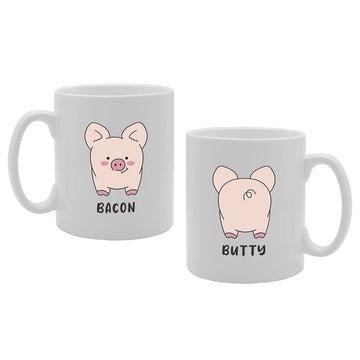 Bacon Butty Tea   Printed Tea Coffee Ceramic  Mg5488 - Funny Printed Coffee Mug - Great Gift Idea