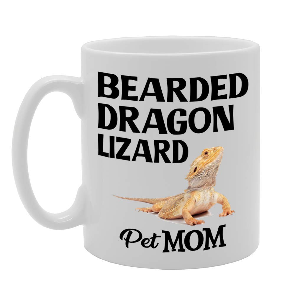 Pet Mom Bearded Dragon Lizard   Printed Tea Coffee Ceramic  Mg4622 - Funny Printed Coffee Mug - Great Gift Idea