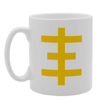 Psychick Cross Symbol   Printed Tea Coffee Ceramic  Mg1659 - Funny Printed Coffee Mug - Great Gift Idea