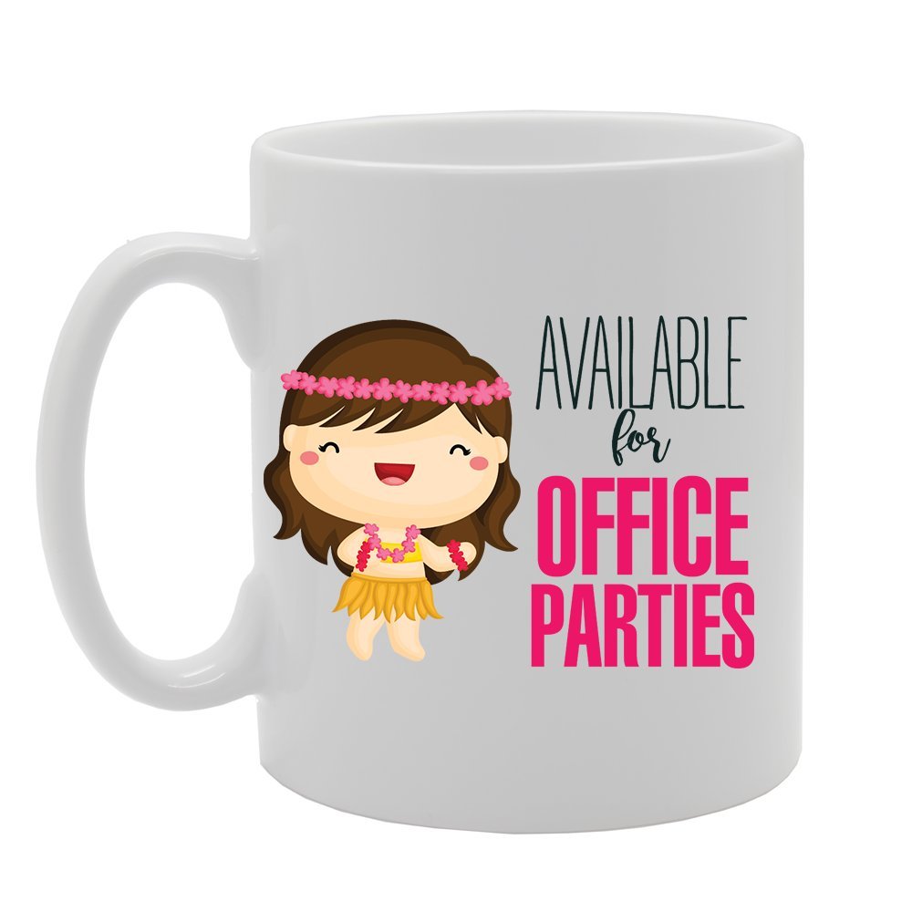 Available For Office Parties   Printed Tea Coffee Ceramic  Mg3595 - Funny Printed Coffee Mug - Great Gift Idea