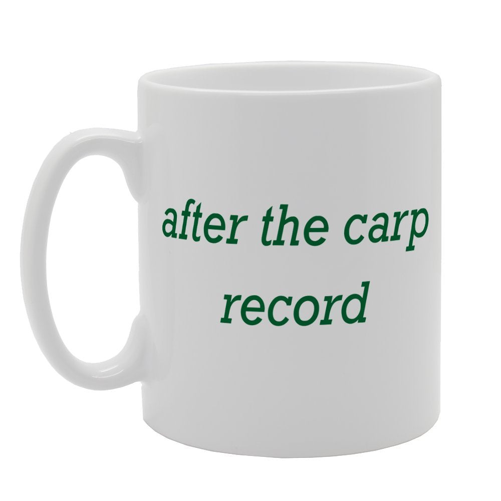 After The Carp Record Fisherman   Printed Tea Coffee Ceramic  Mg1893 - Funny Printed Coffee Mug - Great Gift Idea