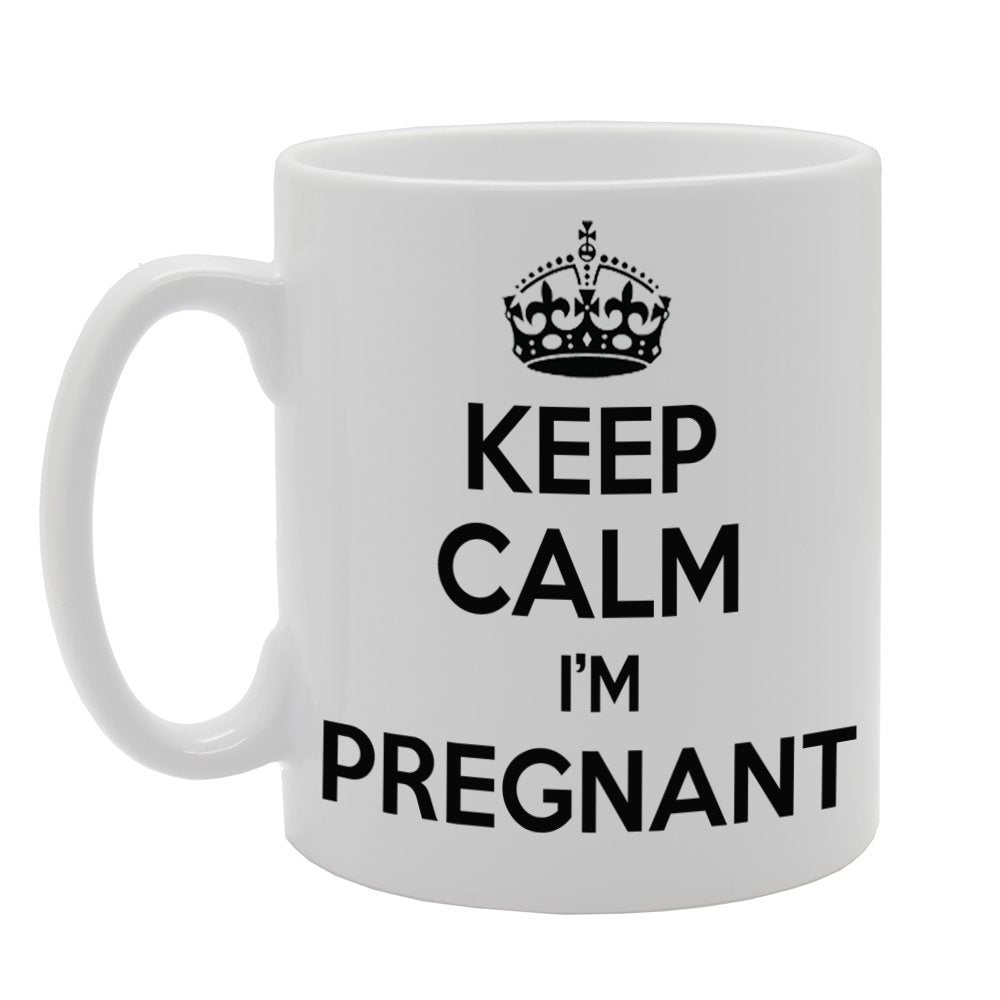 Keep Calm I'M Pregnant   Printed Tea Coffee Ceramic  Mg570 - Funny Printed Coffee Mug - Great Gift Idea