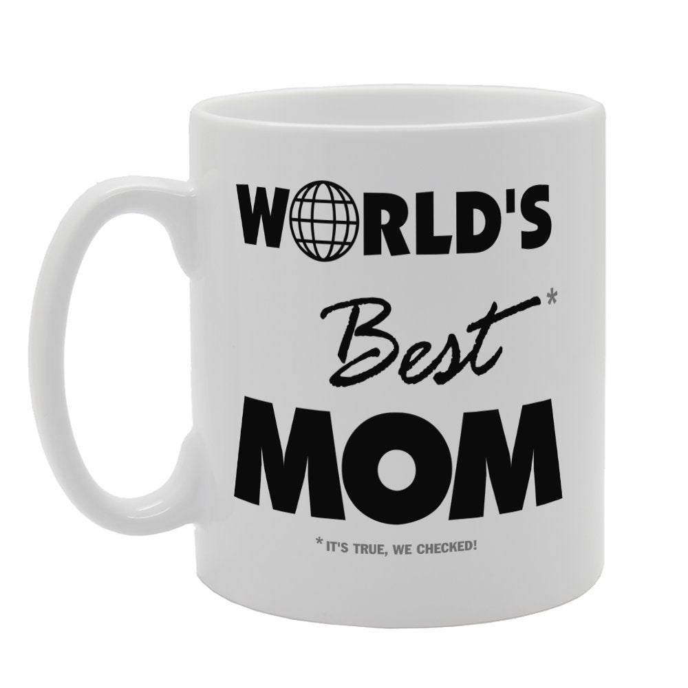 Mother'S Day - World'S Best Mum It'S True, We Checked   Printed Tea Coffee Ceramic  Mg3730 - Funny Printed Coffee Mug - Great Gift Idea