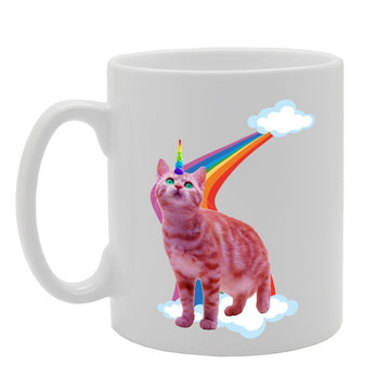 Beautiful Caticorn   Printed Tea Coffee Ceramic  Mg2894 - Funny Printed Coffee Mug - Great Gift Idea