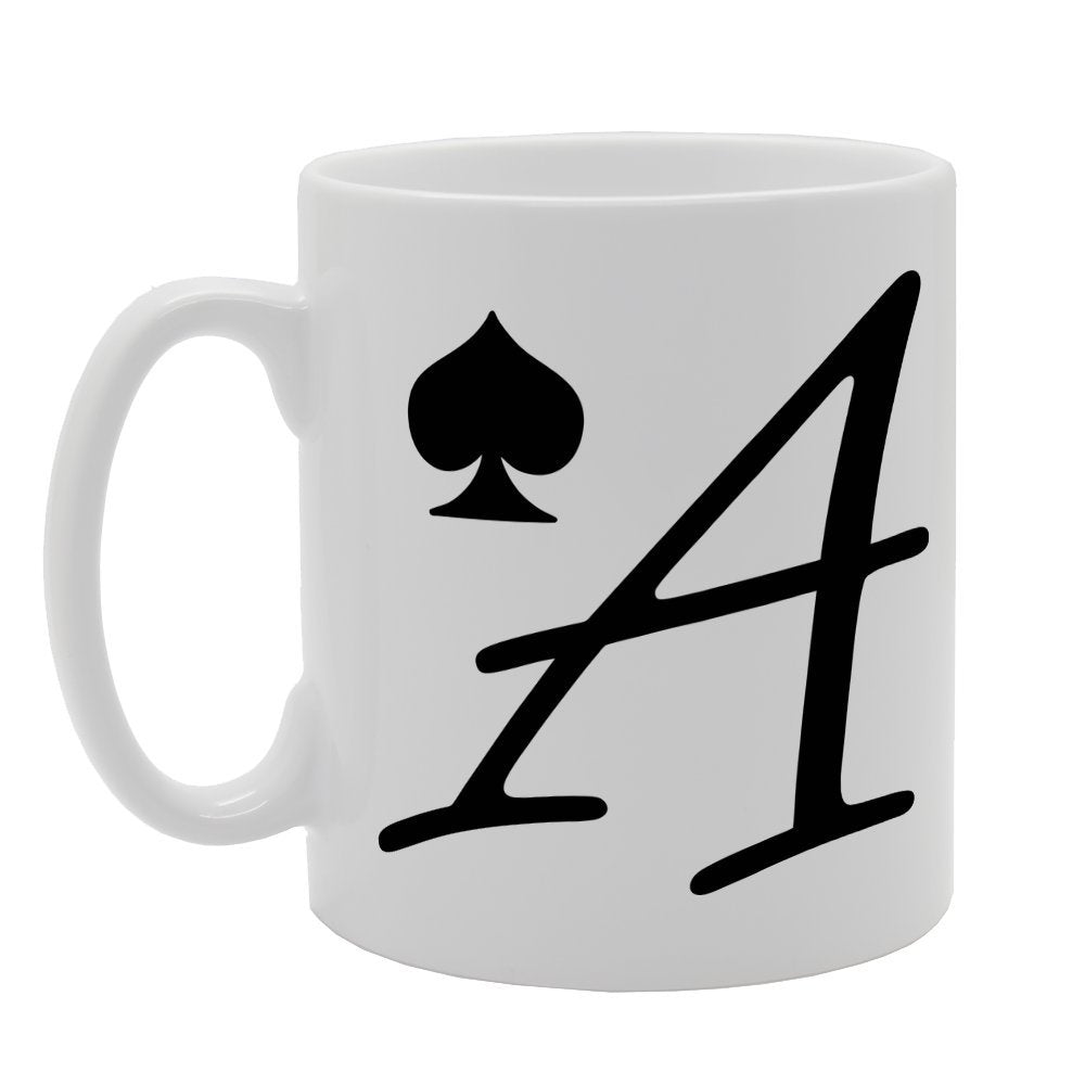 Ace Of Spade   Printed Tea Coffee Ceramic  Mg1219 - Funny Printed Coffee Mug - Great Gift Idea