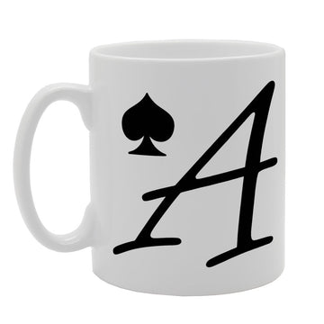 Ace Of Spade   Printed Tea Coffee Ceramic  Mg1219 - Funny Printed Coffee Mug - Great Gift Idea