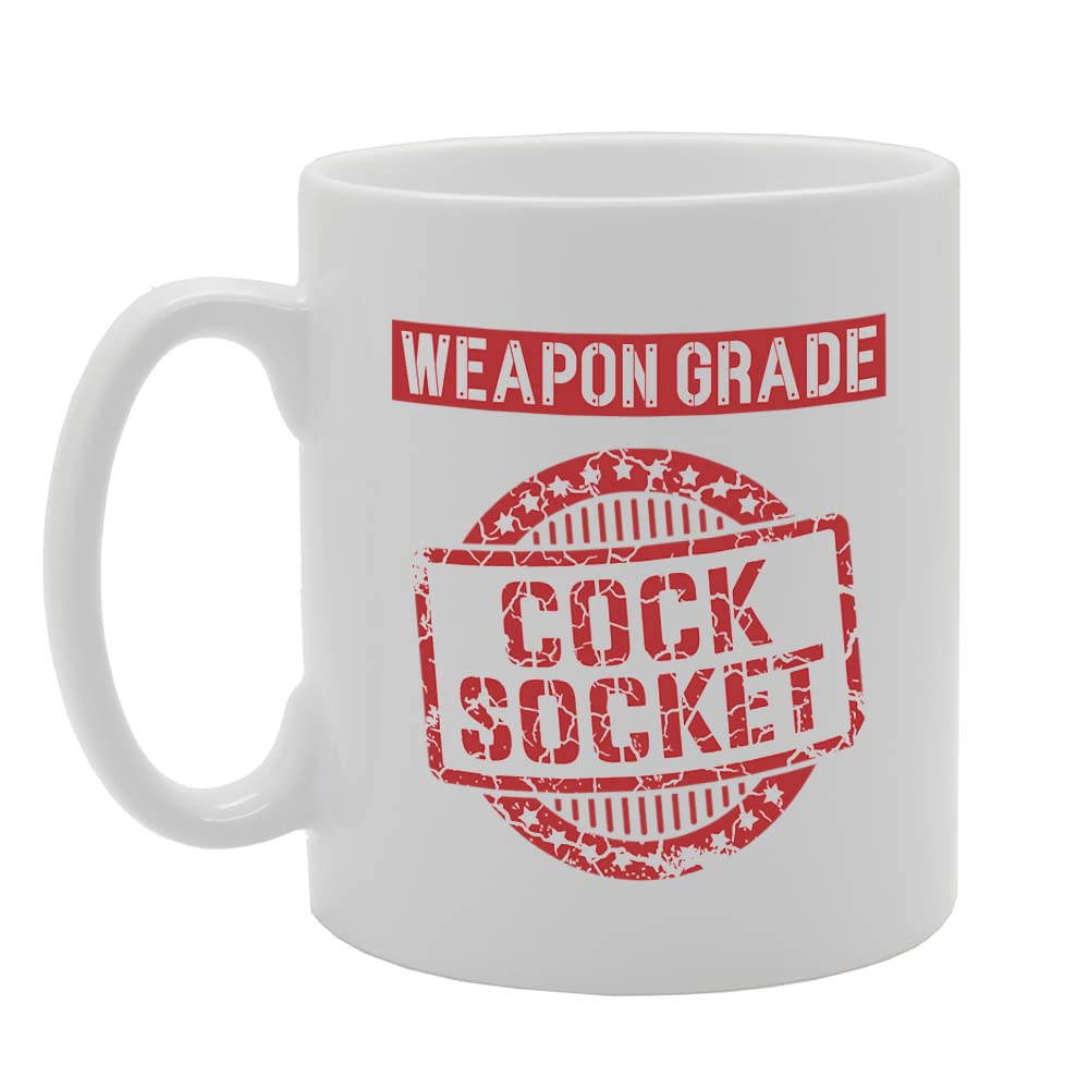 Cock Socket   Printed Tea Coffee Ceramic  Mg5728 - Funny Printed Coffee Mug - Great Gift Idea