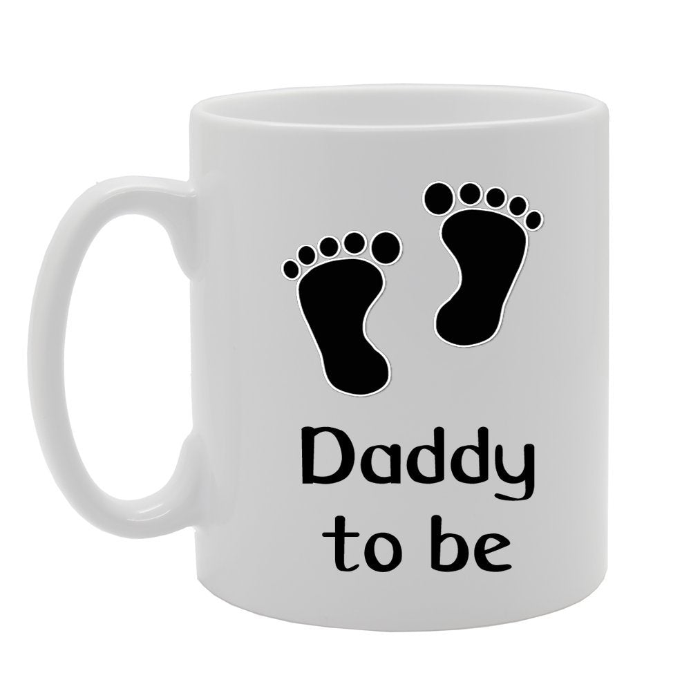 Daddy To Be   Printed Tea Coffee Ceramic  Mg815 - Funny Printed Coffee Mug - Great Gift Idea