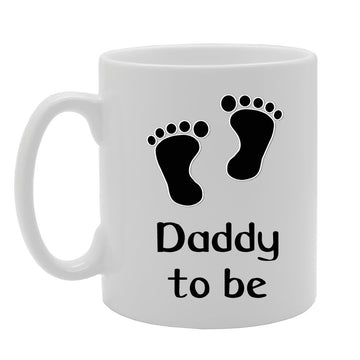 Daddy To Be   Printed Tea Coffee Ceramic  Mg815 - Funny Printed Coffee Mug - Great Gift Idea
