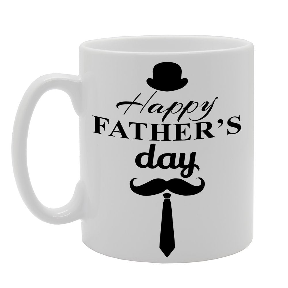 Happy Father'S Day Funny   Printed Ceramic Tea Coffee  Mg033 - Funny Printed Coffee Mug - Great Gift Idea