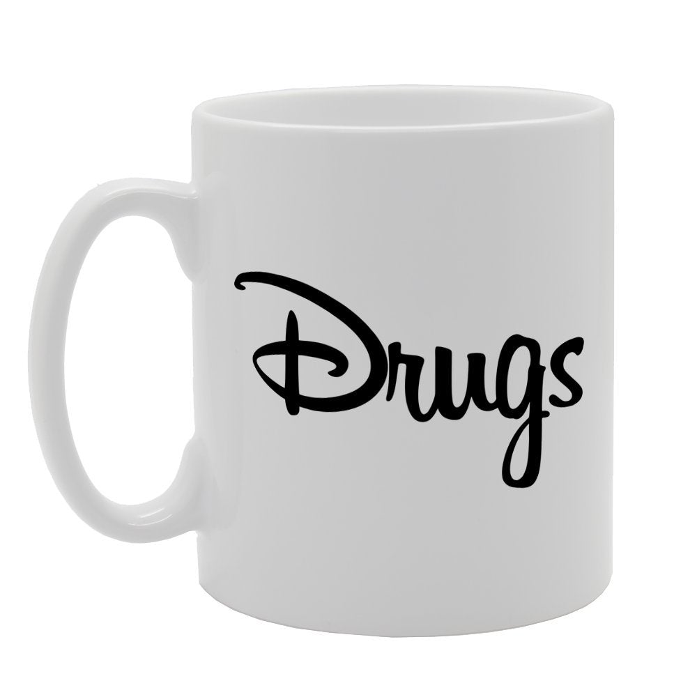 Drugs Style Drinking Joke Fun   Printed Tea Coffee Ceramic  Mg1474 - Funny Printed Coffee Mug - Great Gift Idea