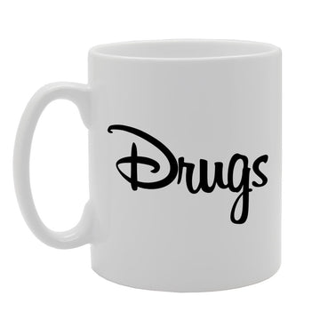 Drugs Style Drinking Joke Fun   Printed Tea Coffee Ceramic  Mg1474 - Funny Printed Coffee Mug - Great Gift Idea