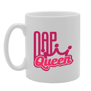 Nap Queen   Printed Tea Coffee Ceramic  Mg2928 - Funny Printed Coffee Mug - Great Gift Idea