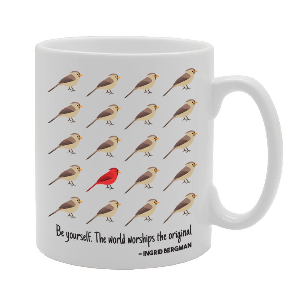 Be Yourself. The World Worships The Original.   Printed Tea Coffee Ceramic  Mg2195 - Funny Printed Coffee Mug - Great Gift Idea