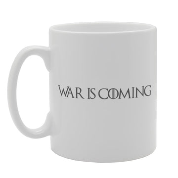War Is Coming   Printed Tea Coffee Ceramic  Mg2019 - Funny Printed Coffee Mug - Great Gift Idea