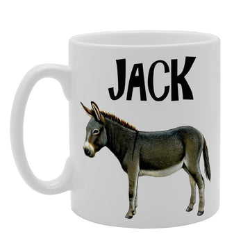Jack Ass   Printed Tea Coffee Ceramic  Mg660 - Funny Printed Coffee Mug - Great Gift Idea