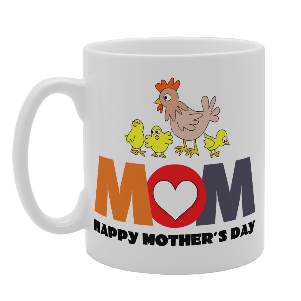 Mother'S Day - Mom Happy Mother'S Day   Printed Tea Coffee Ceramic  Mg3749 - Funny Printed Coffee Mug - Great Gift Idea