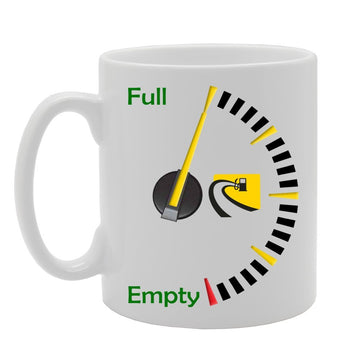 Fuel Indicator   Printed Tea Coffee Ceramic  Mg1105 - Funny Printed Coffee Mug - Great Gift Idea