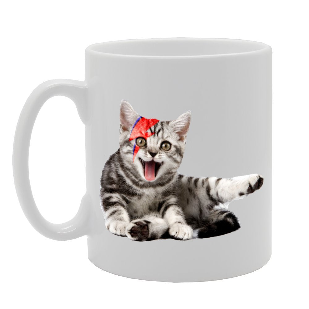 Cute Cat   Printed Tea Coffee Ceramic  Mg2137 - Funny Printed Coffee Mug - Great Gift Idea