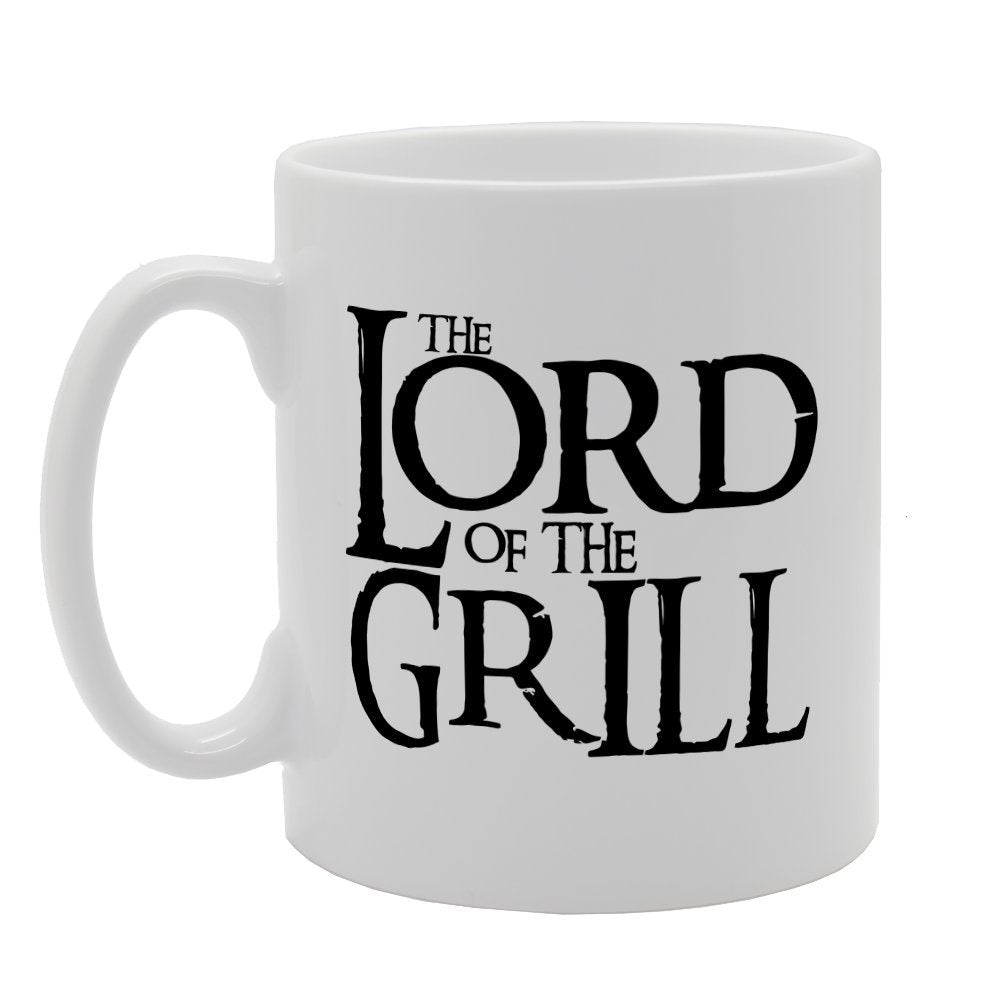 The Lord Of The Grill   Printed Tea Coffee Ceramic  Mg2047 - Funny Printed Coffee Mug - Great Gift Idea