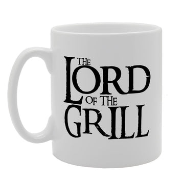 The Lord Of The Grill   Printed Tea Coffee Ceramic  Mg2047 - Funny Printed Coffee Mug - Great Gift Idea