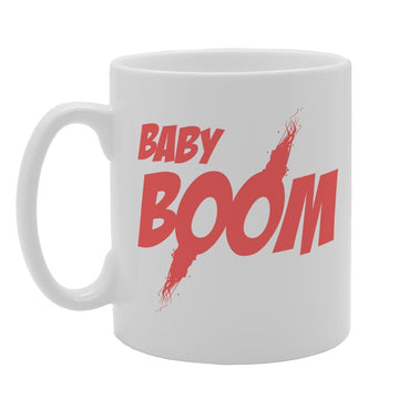 Baby Boom Funny Image Joke   Printed Tea Coffee Ceramic  Mg1885 - Funny Printed Coffee Mug - Great Gift Idea