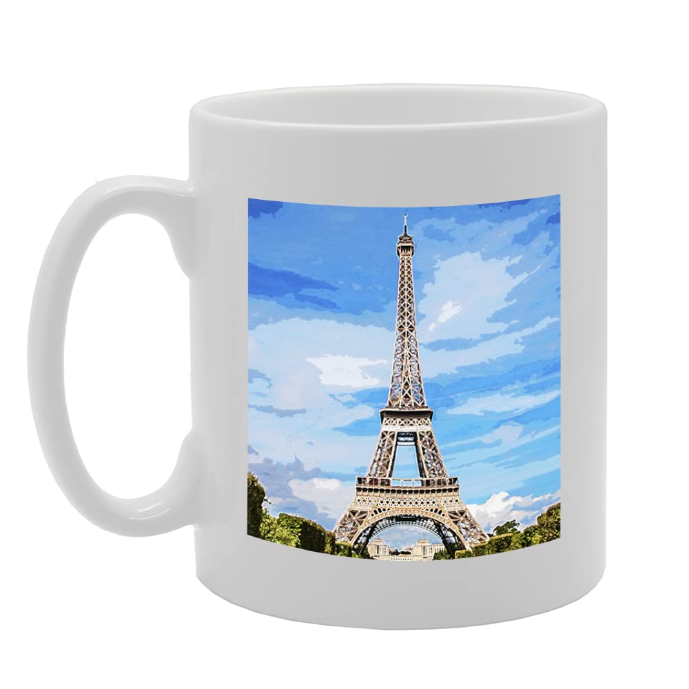 Paris France Themed  Selection (Eiffel) - Funny Printed Coffee Mug - Great Gift Idea