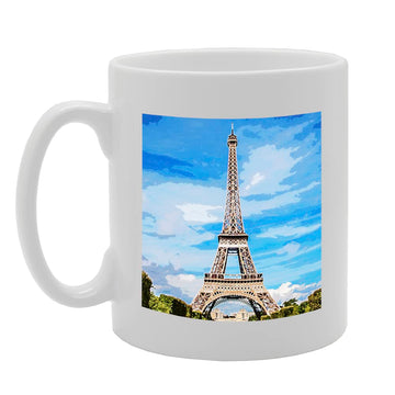 Paris France Themed  Selection (Eiffel) - Funny Printed Coffee Mug - Great Gift Idea