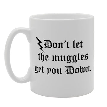 Don'T Let Gles Get You Down   Print Tea Coffee Ceramic  Mg1467 - Funny Printed Coffee Mug - Great Gift Idea