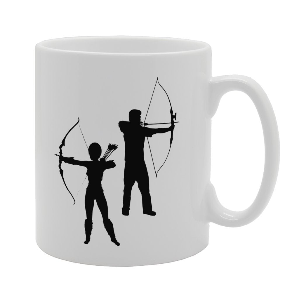 I Love Archery   Printed Tea Coffee Ceramic  Mg2672 - Funny Printed Coffee Mug - Great Gift Idea