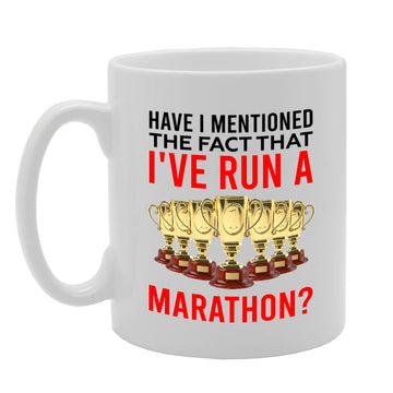 Marathon   Printed Tea Coffee Ceramic  Mg5639 - Funny Printed Coffee Mug - Great Gift Idea