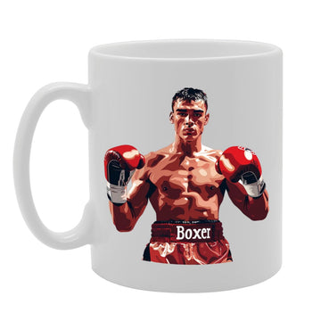 Mr Boxing  - Ideal For Boxers And Fight Fans, 11Oz Ceramic Coffee  For Combat Sports Enthusiasts And Gym Goers Mg5943 - Funny Printed Coffee Mug - Great Gift Idea