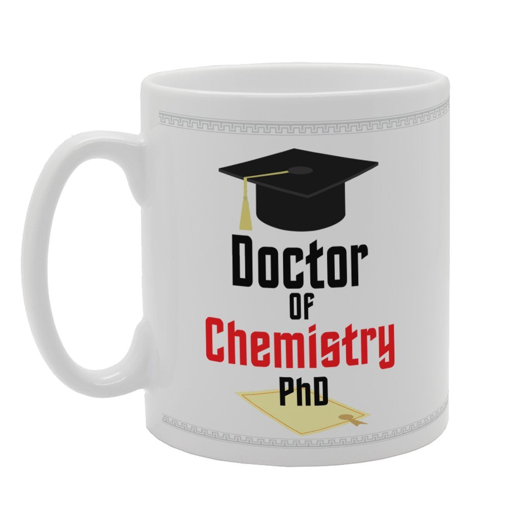 Doctor Of Chemistry Phd   Printed Tea Coffee Ceramic  Mg4081 - Funny Printed Coffee Mug - Great Gift Idea