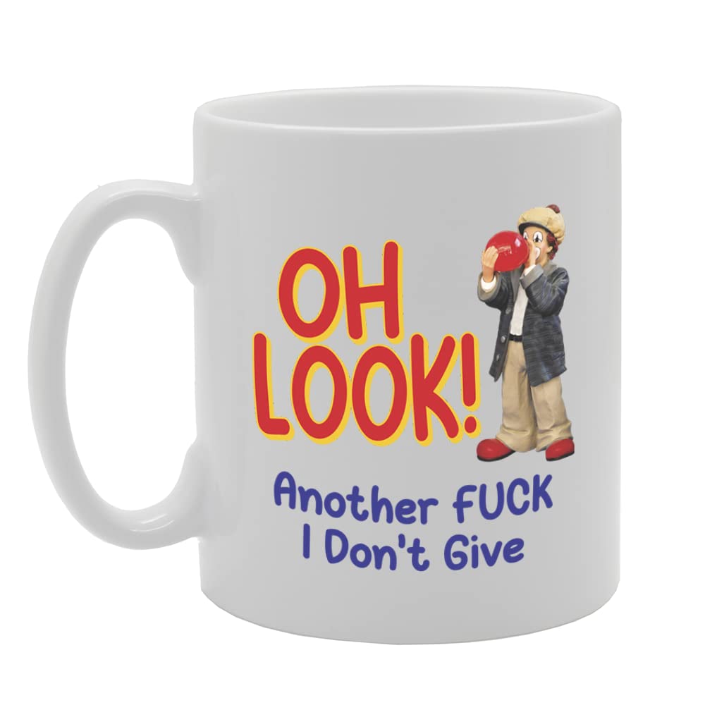 Oh Look   Printed Tea Coffee Ceramic  Mg5696 - Funny Printed Coffee Mug - Great Gift Idea