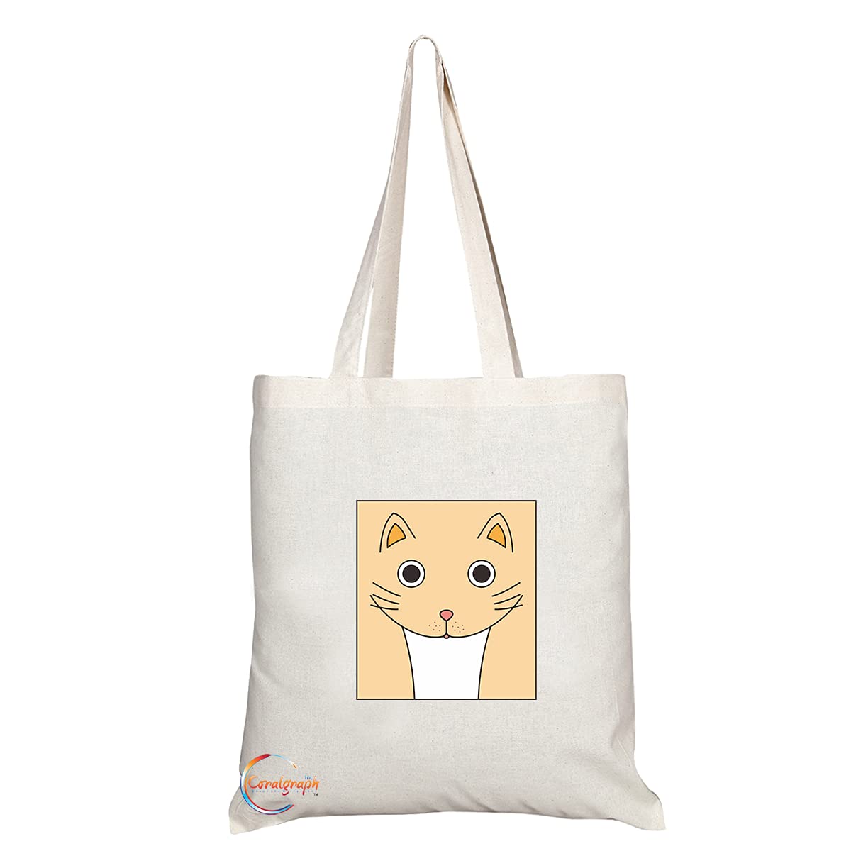 TB1321 P**sy Tea Novelty Present Gift Printed Eco-Friendly Stylish Long Handled Tote Shoulder Bag