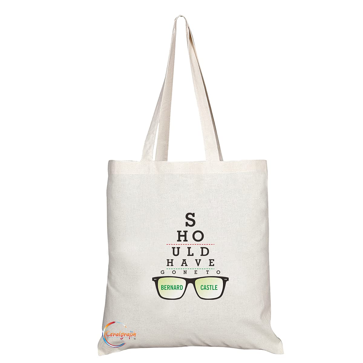TB1428 Should have gone to Bernard Castle Novelty Present Gift Printed Eco-Friendly Stylish Long Handled Tote Shoulder Bag