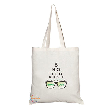 TB1428 Should have gone to Bernard Castle Novelty Present Gift Printed Eco-Friendly Stylish Long Handled Tote Shoulder Bag