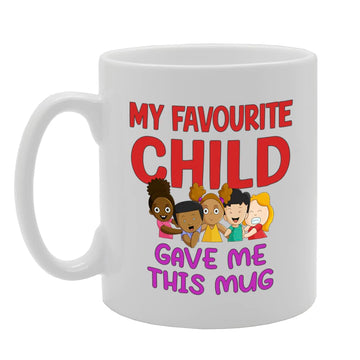 My Favourite Child Gave Me This   Printed Tea Coffee Ceramic  Mg5635 - Funny Printed Coffee Mug - Great Gift Idea